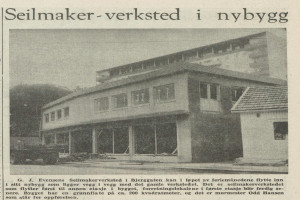 Bilde av G. J. Evensens Seilmakerverksted